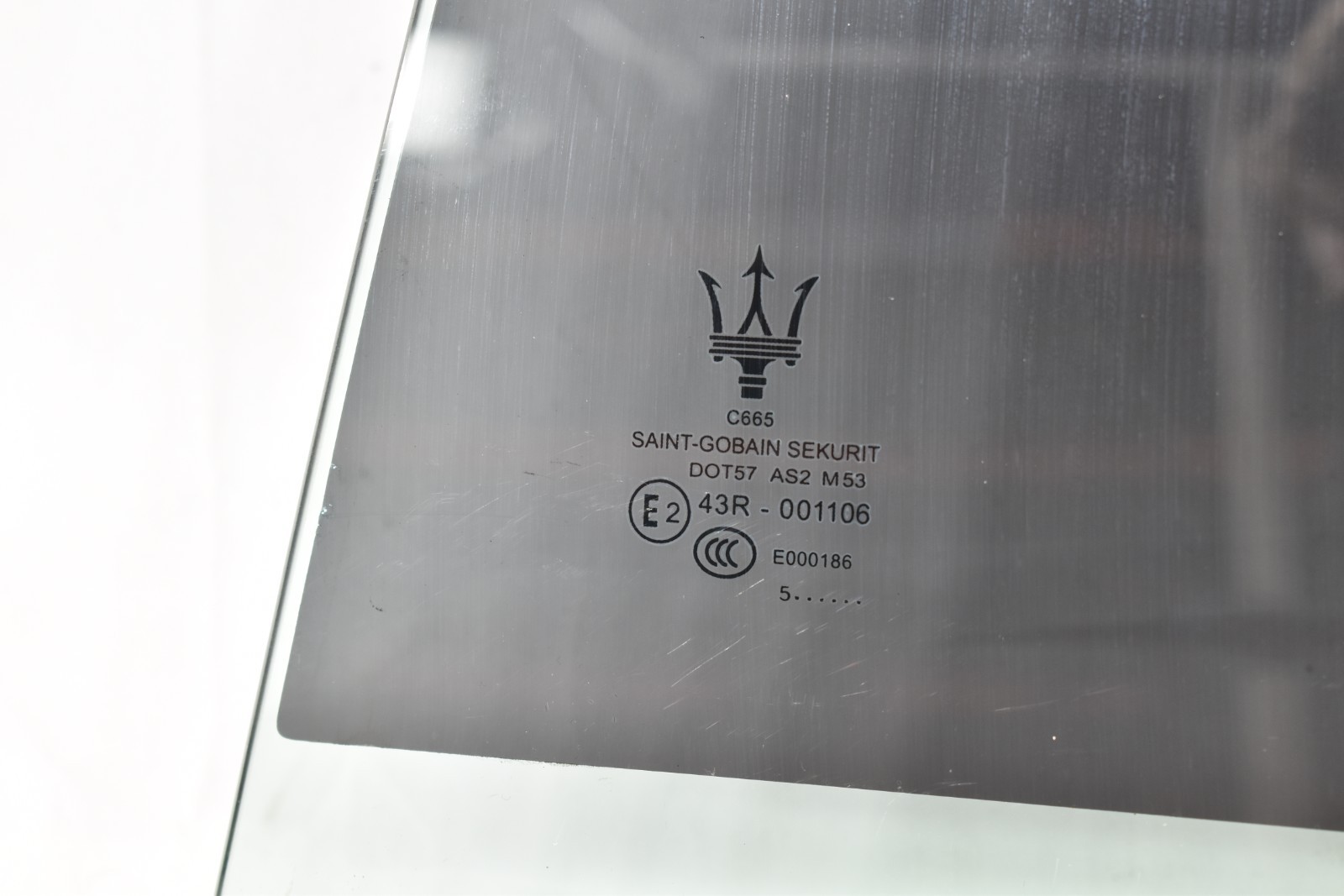 ♻️ MASERATI GHIBLI REAR LEFT DRIVER SIDE DOOR WINDOW GLASS OEM 2014 - 2020