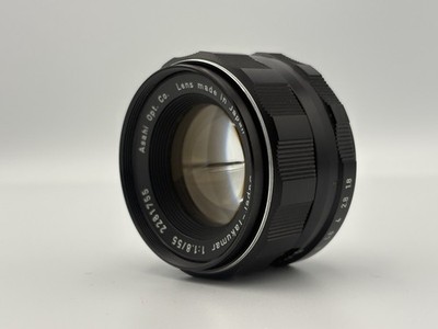 ASAHI PENTAX SUPER-TAKUMAR 55mm f1.8 MANUAL LENS From JAPAN