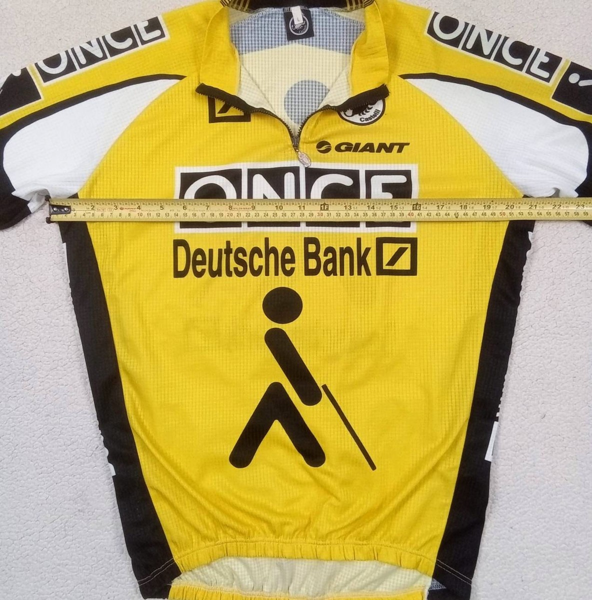 MAILLOT original ONCE Castelli Deutsche Bank CYCLISTE 90s