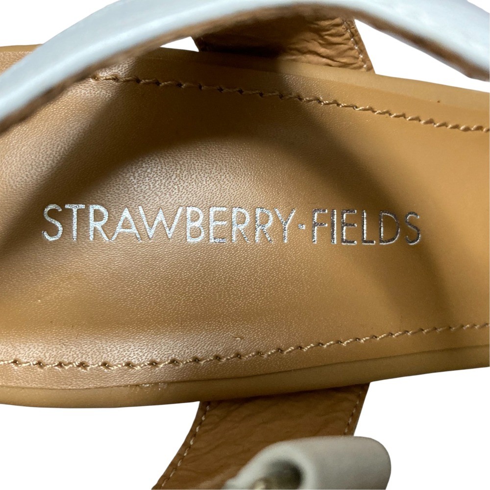 STRAWBERRY-FIELDS Glitter Wedge Strap Sandals, Me… - image 7