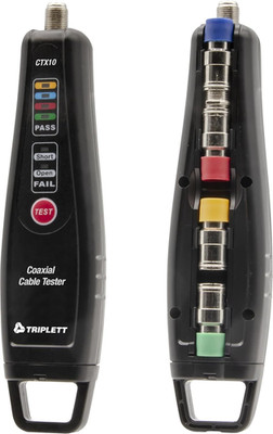 CTX10 Coaxial Cable Tester - Designed to Test the Connection of F-Type Coaxial C