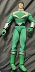 Power Rangers Time Force Talking Ultra Ranger Green 12" Figure Bandai 2001 VTG