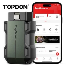 2025 TOPDON TopScan PRO Car Diagnostic Scanner Tool Key Programming All Key Lost