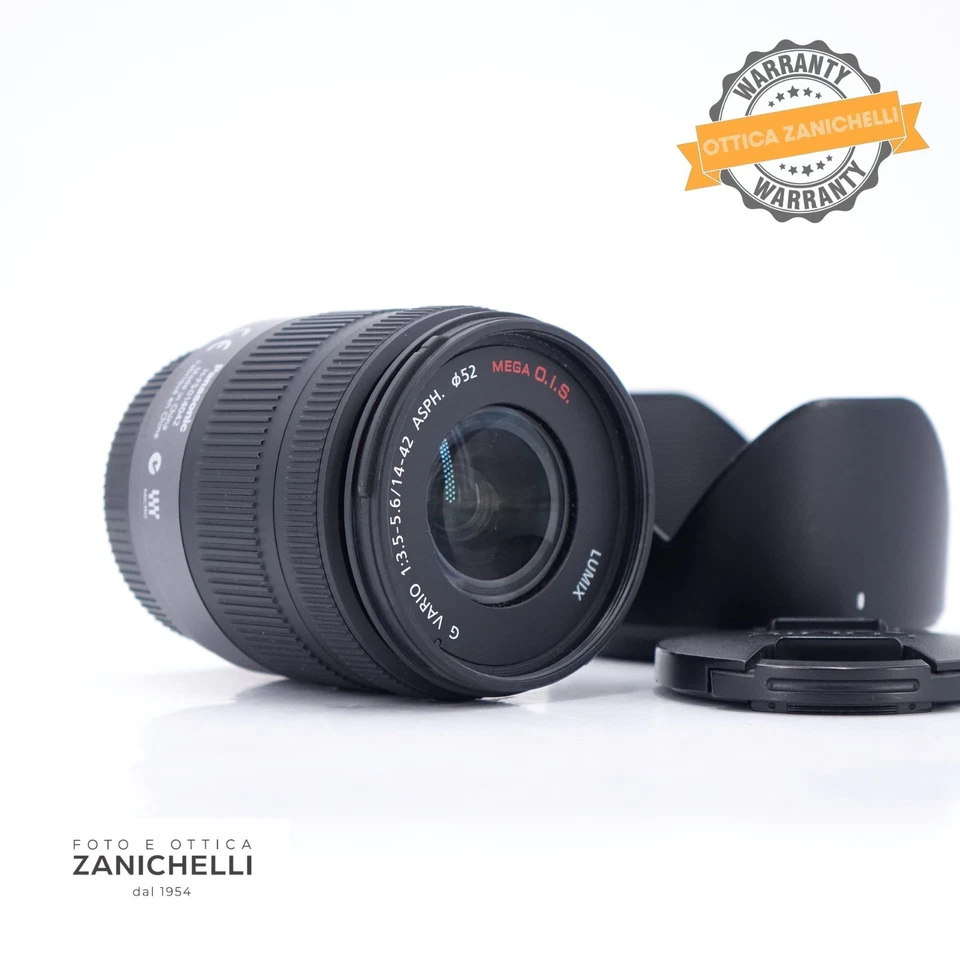 Panasonic LUMIX G VARIO 14-42mm F/3.5-5.6 ASPH. OIS Usado (F949) - Imagen 3 de 4