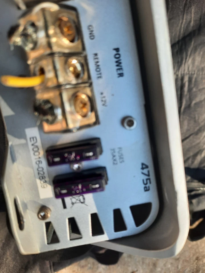 Amplificador Infinity Reference 475a 4 canales AMP Foto 4 de 4