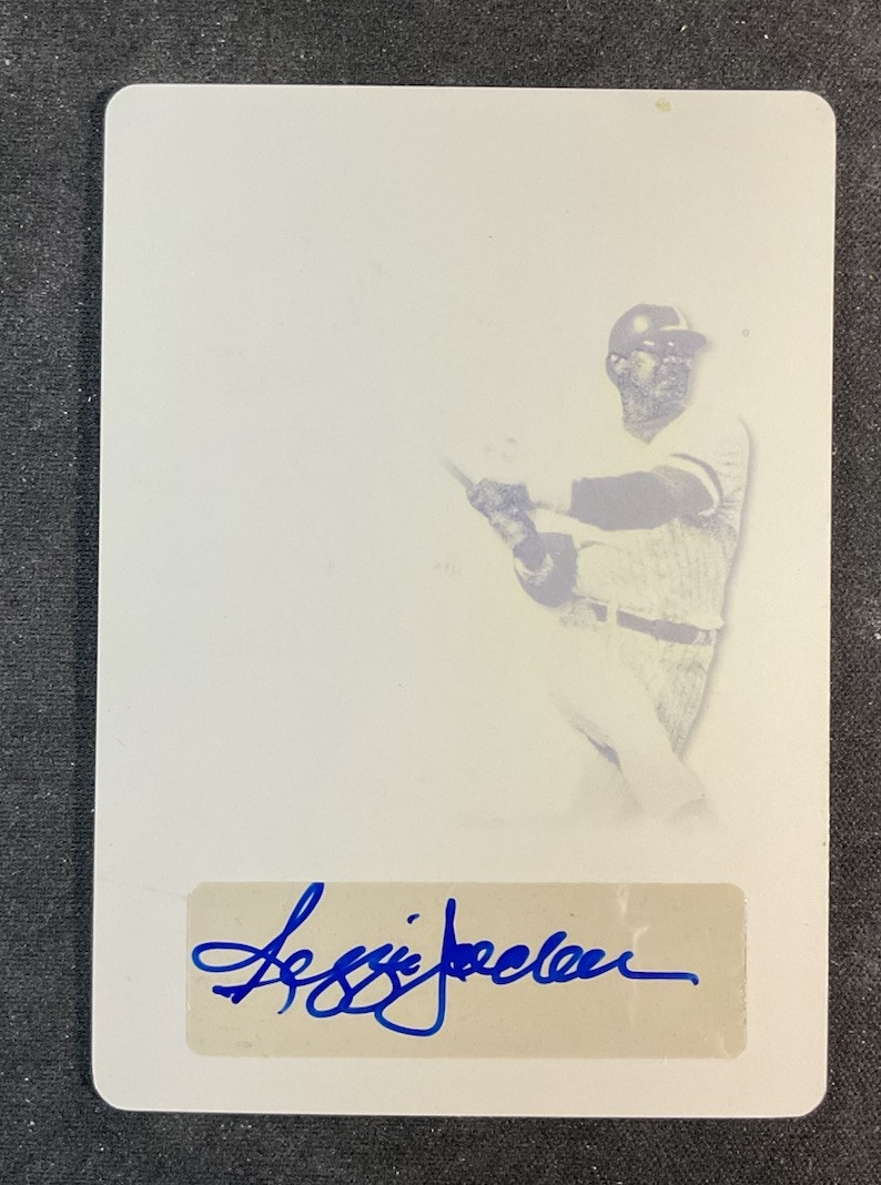 Reggie Jackson 1/1 Auto 2012 Leaf Legends of Sport Printing Plate Yellow NYY As