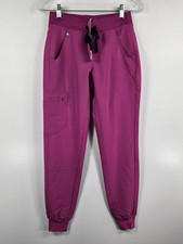 Figs Women's Size XXS Zamora 2.0 Jogger Scrub Pants Pink 840247455092 NWT