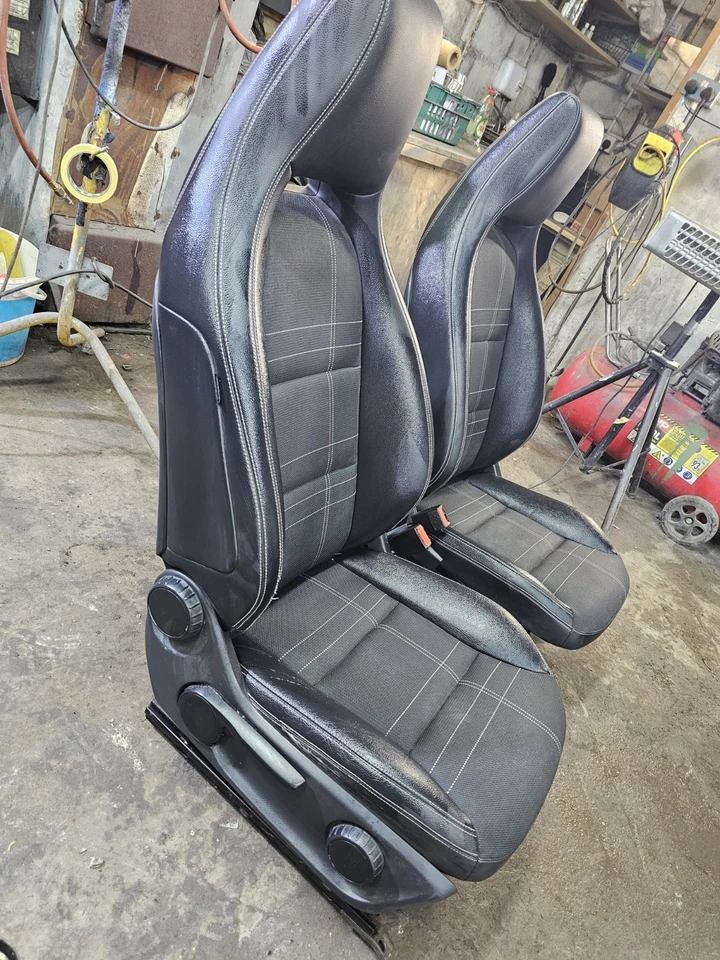 mercedes A-CLASS W176 2012-2015 Front SEATS DRIVER and PASSENGER SIDE. - Image 2 of 4