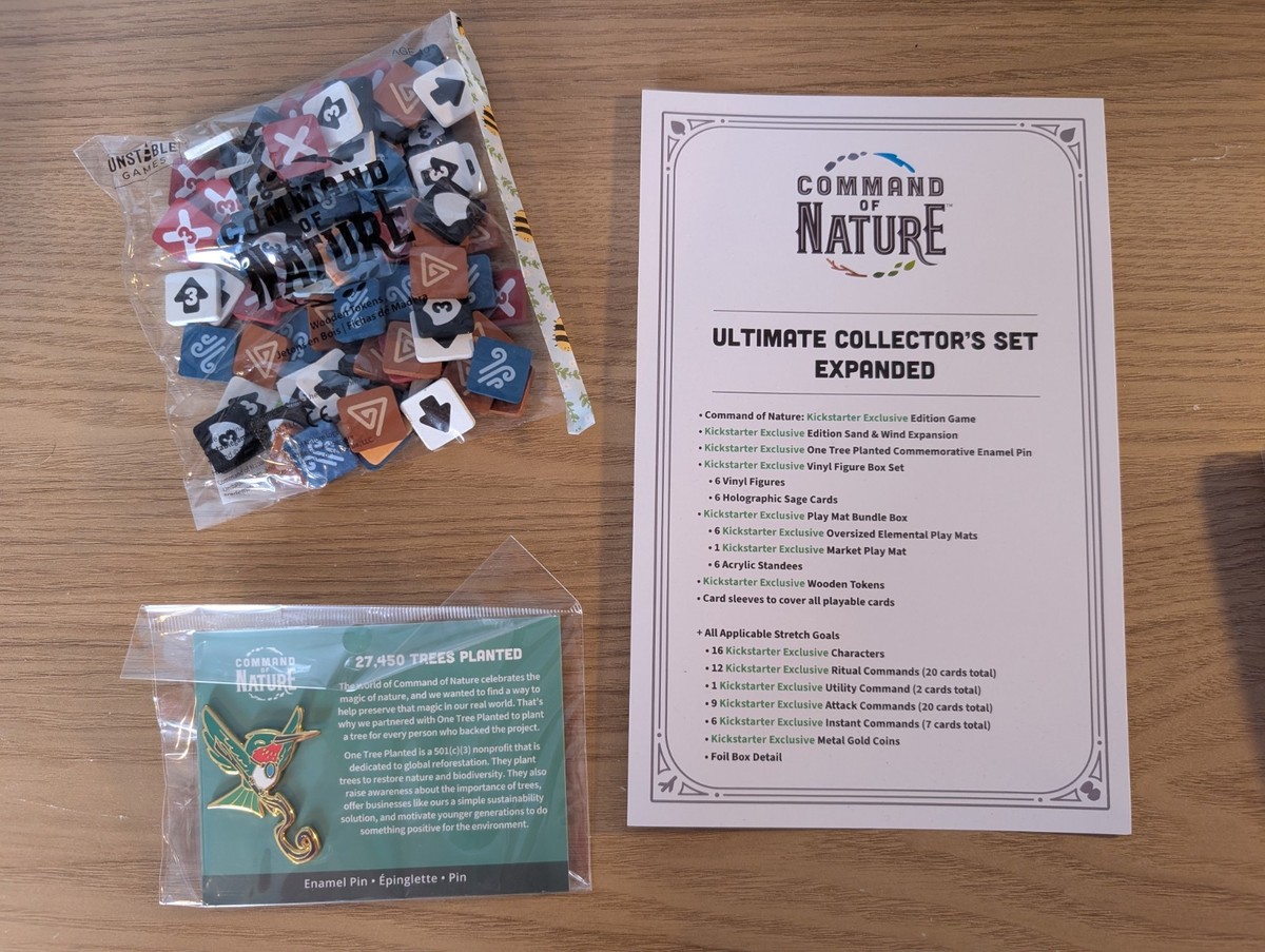 command of nature card sleeves Command of Nature: Card Sleeves – TeeTurtle