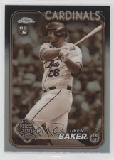 2024 Topps Chrome Sepia Refractor Luken Baker #132 09if