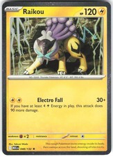 Raikou (Cosmos Holo) 048/132 Carte e Prodotti Vari Pokemon NM