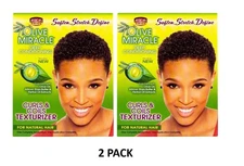2 Pack African Pride Olive Miracle Curls And Coils Texturizer, 1 Each