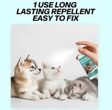 Pet Training Spray Cat Repelling Protector Natural Effective 12Ml Calming Traine