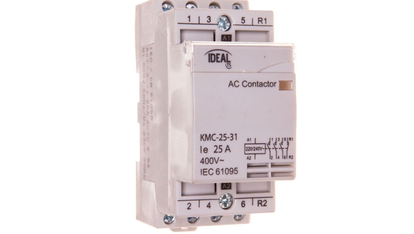 Module Contactors 25A 3Z 1R 230V AC KMC-25-31 23247 IDEAL TS