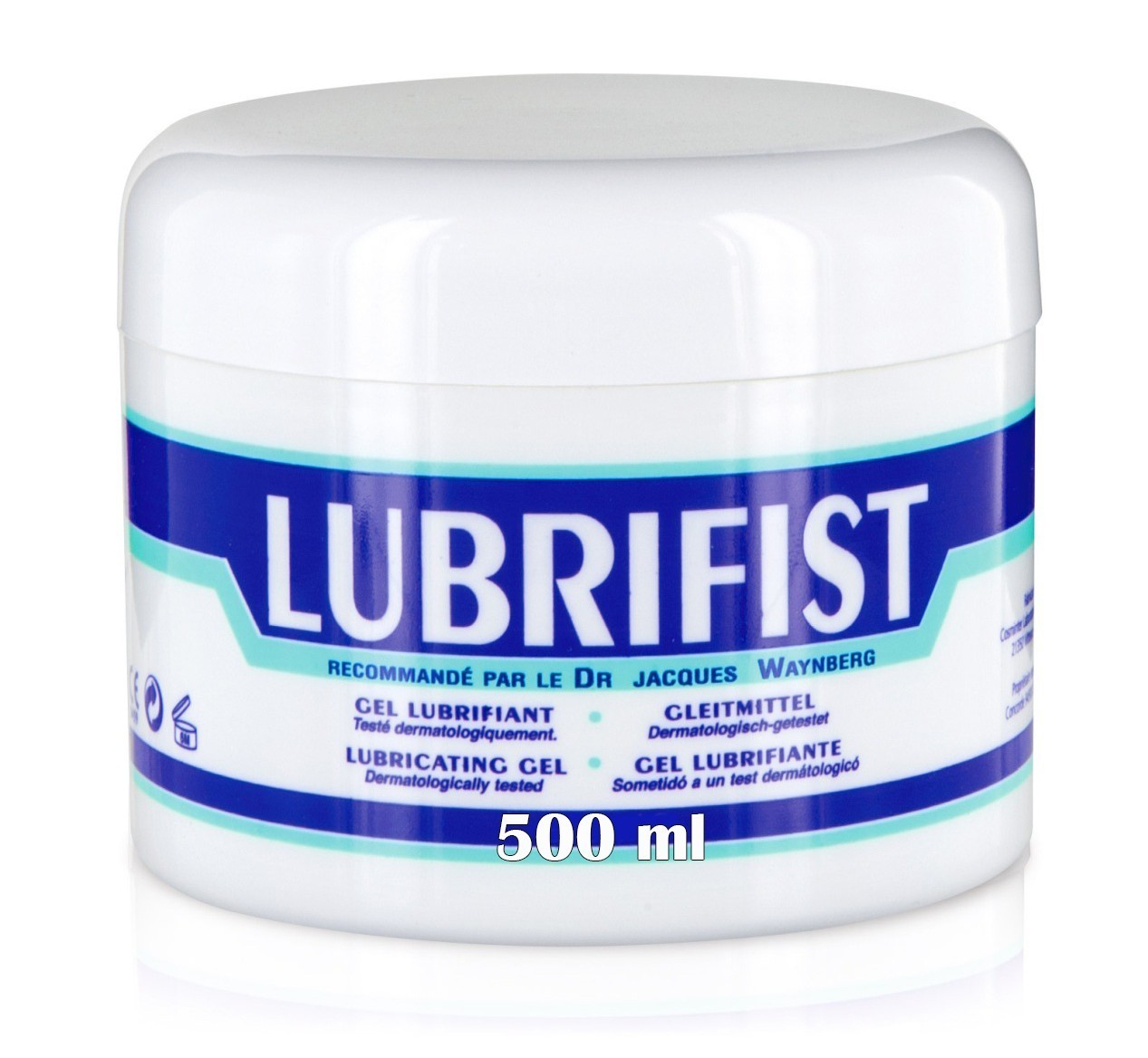 Fisting Gel Gleitgel LUBRIFIST 500 ml Dose , Gleitmittel ohne Aroma ANAL SEX