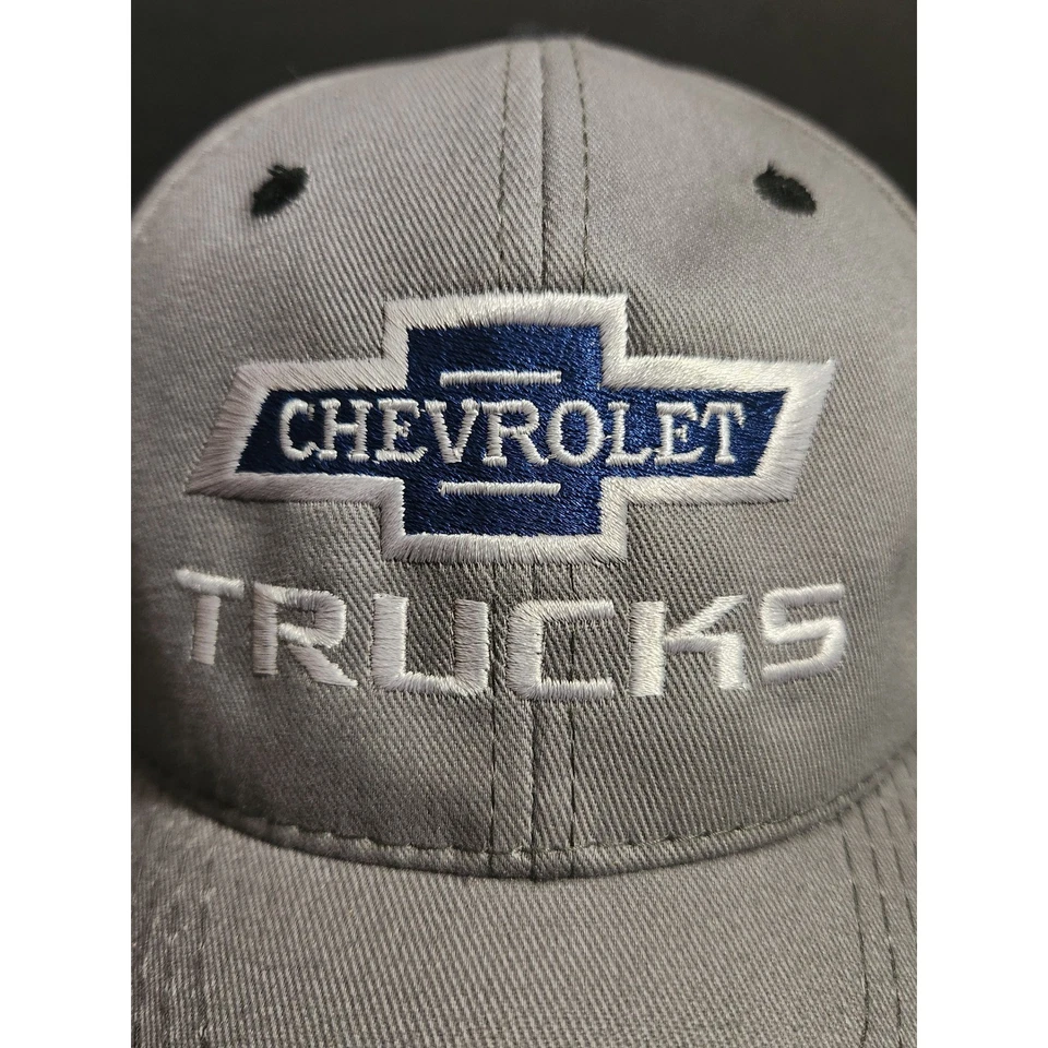 Gorra de béisbol Chevrolet Trucks gris 100 años aniversario con correa Foto 2 de 4