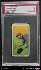 1909 T206 Jimmy Hart Montgomery Southern Association - Montgomery PSA 3 - VG