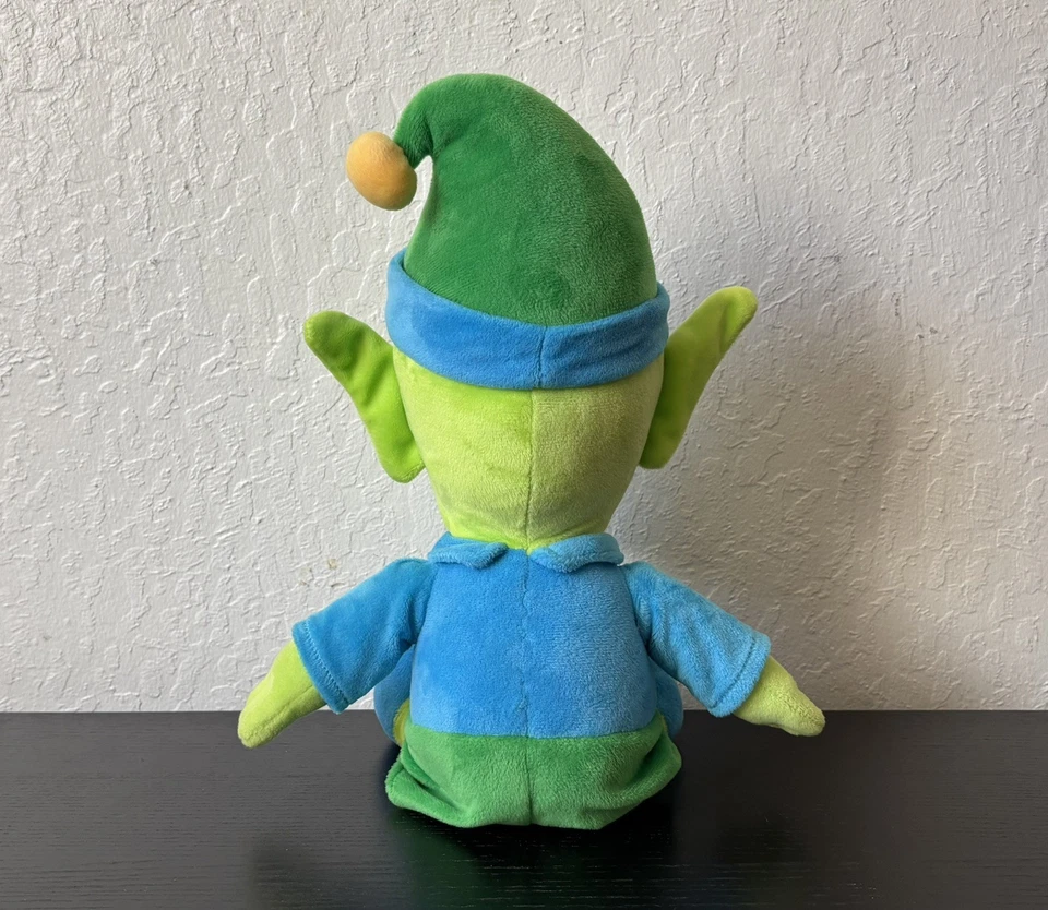 "Juguete de peluche raro Universal Studios Simpsons Happy Green Elf 17"" exclusivo del parque" Foto 3 de 4