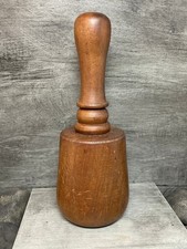Vintage Quality Hardwood  Handle Wood Carving Mallet