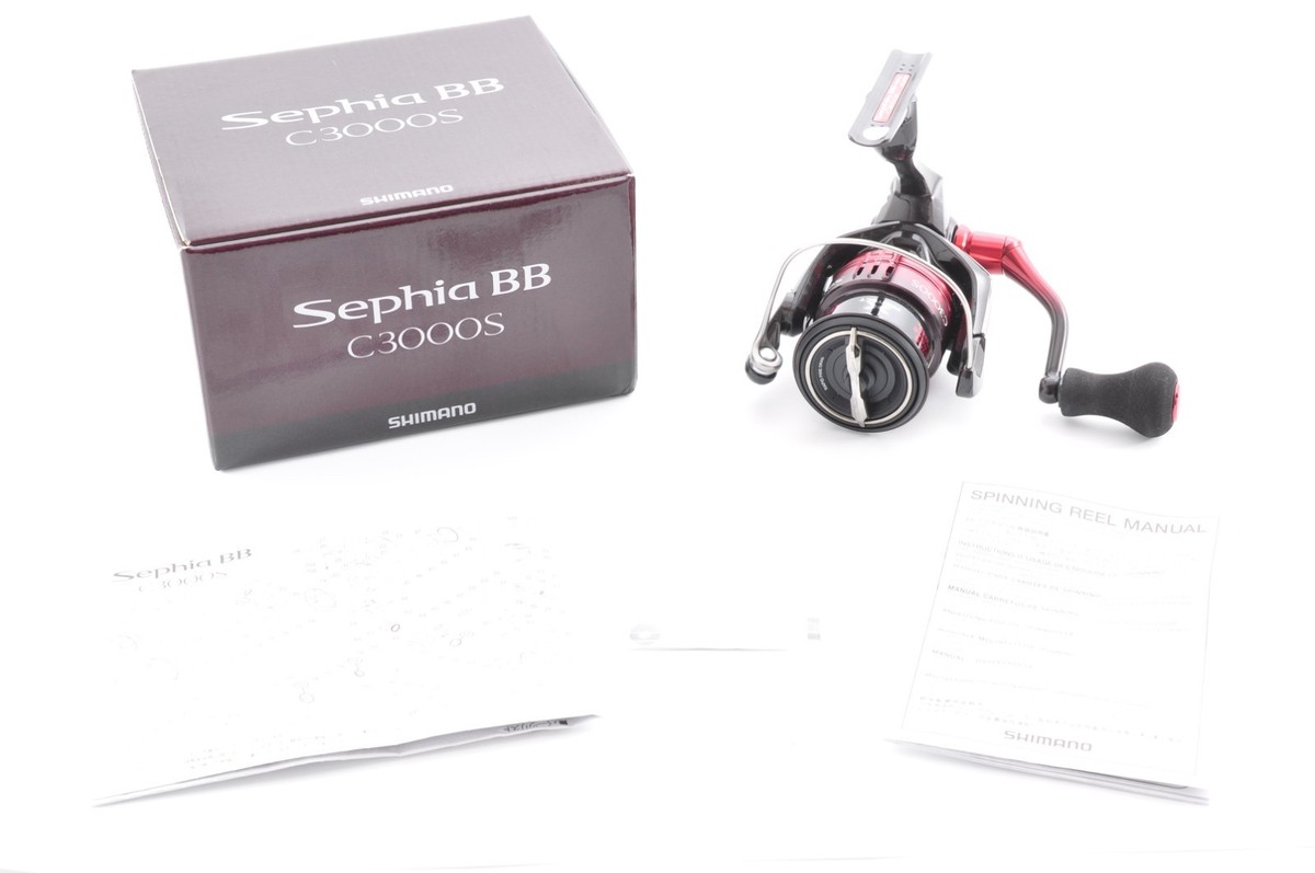 Shimano Sephia BB C3000S Near Mint Eging Spinning Reel from