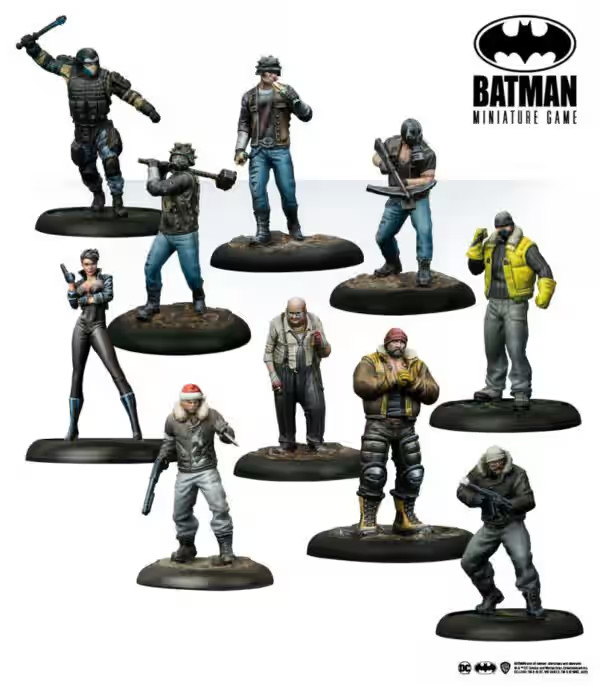 Batman Miniature Game The Penguin Underworld King Miniatures Knight Models - NEW