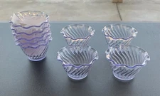 Dinex Turnbury 5 oz. Clear Plastic Tulip Swirl Bowl