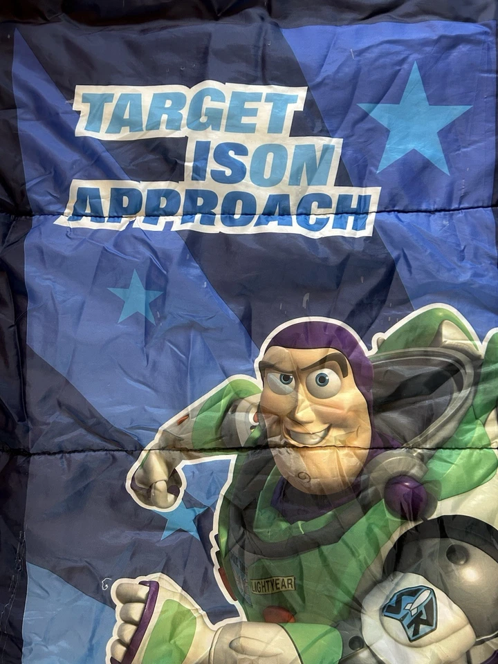 Saco de dormir para niños Disney TOY STORY 53”x28” BUZZ año claro ropa de cama regalo Foto 2 de 4