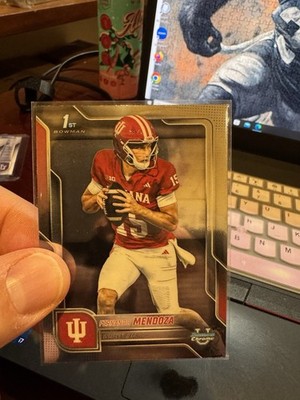 2025 BOWMAN CHROME U FOOTBALL # 179-200 INSERTS PARALLELS AUTO RC