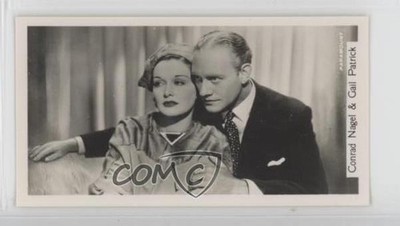 1937 Sinclair Film Stars Tobacco Conrad Nagel Gail Patrick #81 z6d