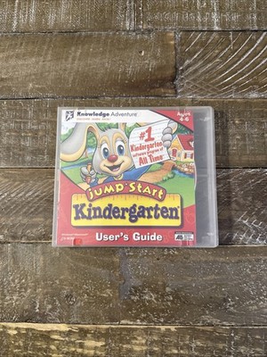 Jump Start Kindergarten Computer PC Game