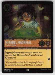 Mirabel Madrigal - Prophecy Finder 19/204 Ursula's Return Cold Foil