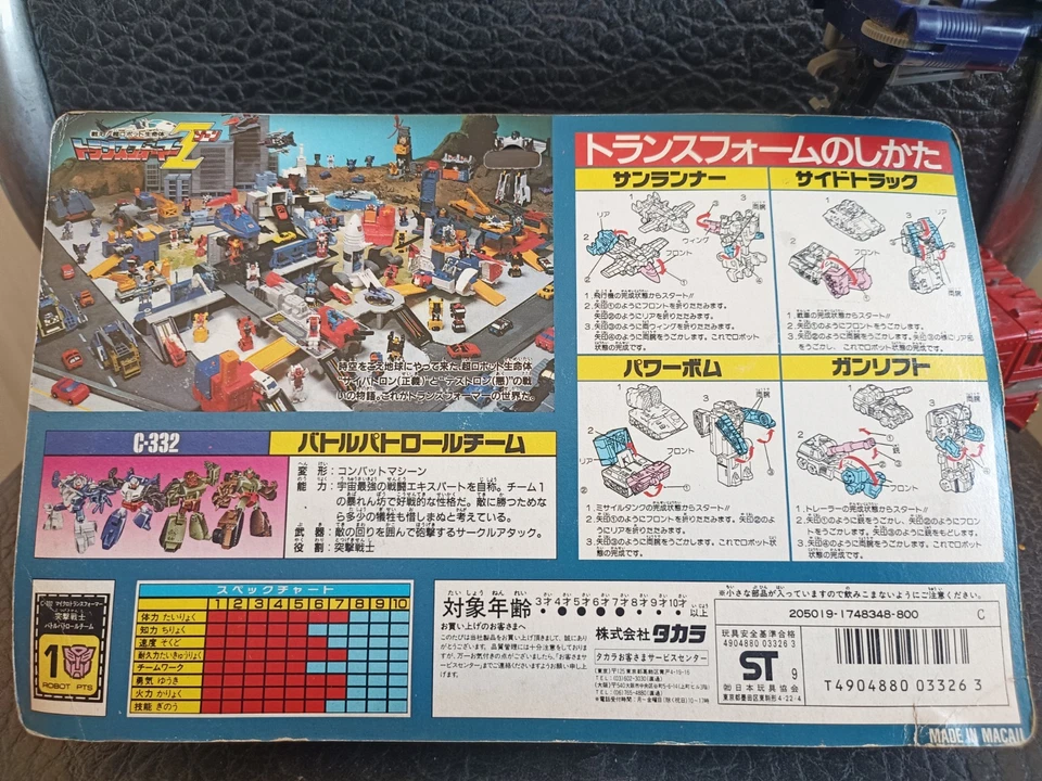 Transformers G1 Micromaster Battle Patrol MOSC - Image 4 of 4