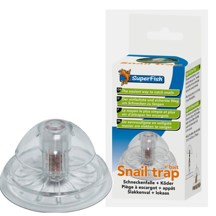 Superfish Snail Trap With Bait Aquarium Tropical Marine Pest Catcher