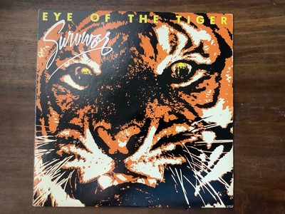 Eye of the Tiger by Survivor (Vinyl, Rocky Ii 1982) Scotti Brothers VG+