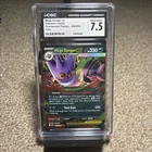 Mega Gengar ex 056/094 Me02: Phantasmal Flames Holo Cgc 7.5