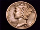 1930-S  Mercury Dime, Fine  Grade.