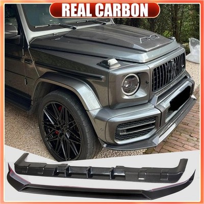 REAL CARBON Front Bumper Lip Rear Diffuser For Mercedes G-Class W464 G63 G500