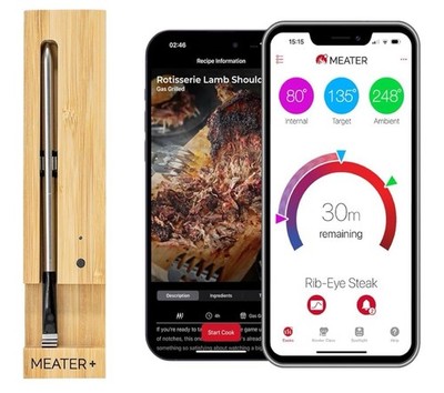 MEATER | The Original True Wireless Smart Meat Thermometer for the Oven Grill