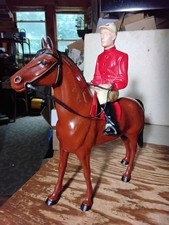 HARTLAND Horserace Jockey Racehorse Thoroughbred Western Model
