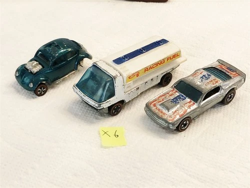 HOT WHEELS RED LINE VEHICLE COLLECTION LOT #X6