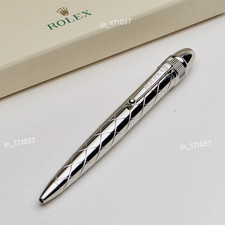Bid Auction Rolex Silver Ballpoint Pen Rare Collectible Executive 🔥