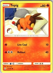 Tepig 31/236 Cosmic Eclipse Common