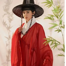 Ming Dynasty Hanfu Men Women Robe Halloween Event Graduation Cosplay Costume
