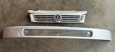 1999-2003 Volkswagen Eurovan Upper and Lower Grille Set Silver OEM Used