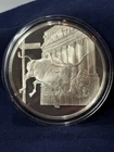 .925 Sterling Silver Round Franklin Mint 1976 Yearbook Bull Market Wall St 31G