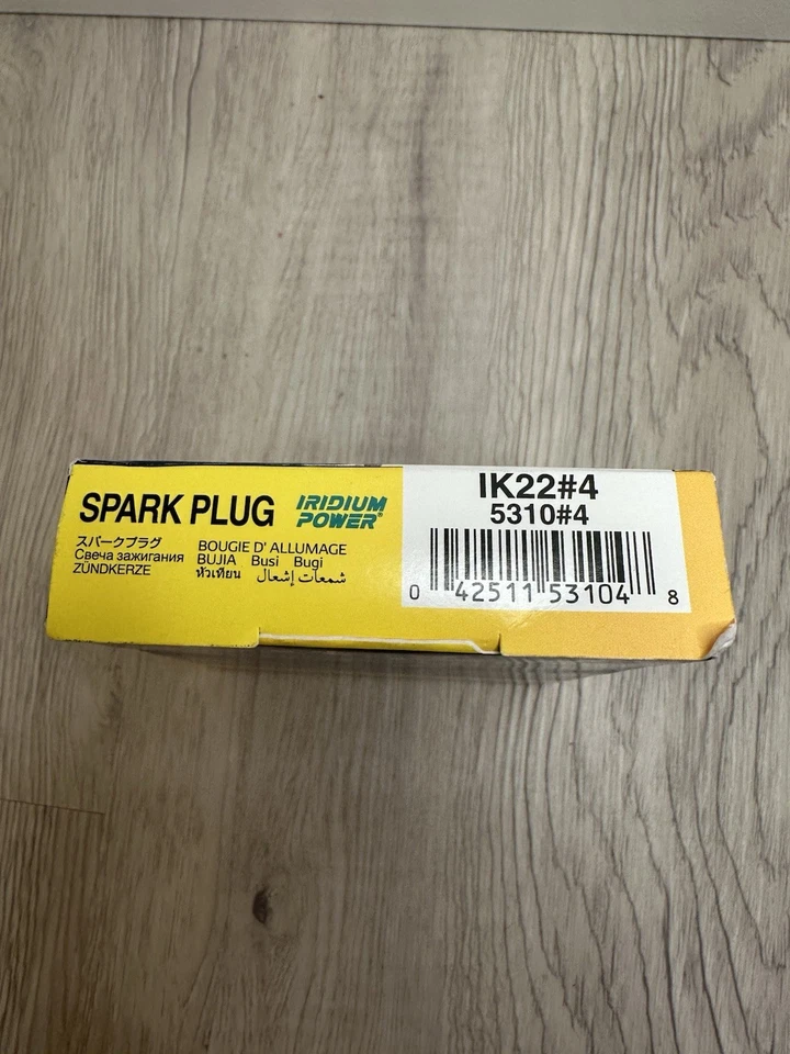 4 PC DENSO IK22 5310 Spark Plug For MG MG6 Audi Porsche Cayenne Volkswage sealed - Image 4 of 4