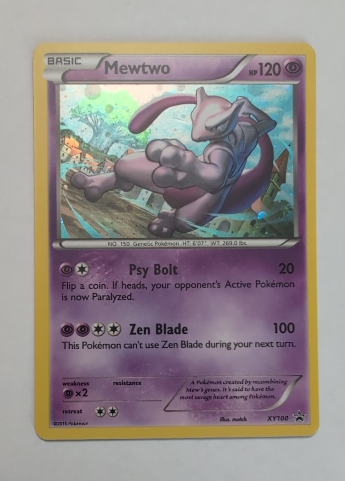 Mewtwo XY100 XY Holo