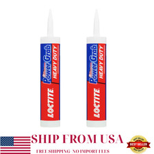 Power Grab Heavy Duty Instant Grab 9 oz Latex Construction Adhesive, 2 Pack