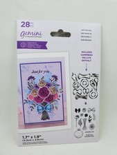 CSD3 Crafters Companion Just For You Build A Bouquet stamp and die set New