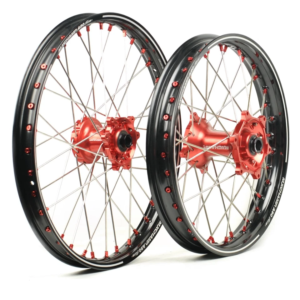 Ruedas para moto de cross MXCHAMP A90 -19" traseras para Honda CR 250 450 CRF450R 250R 02-25 Foto 4 de 4